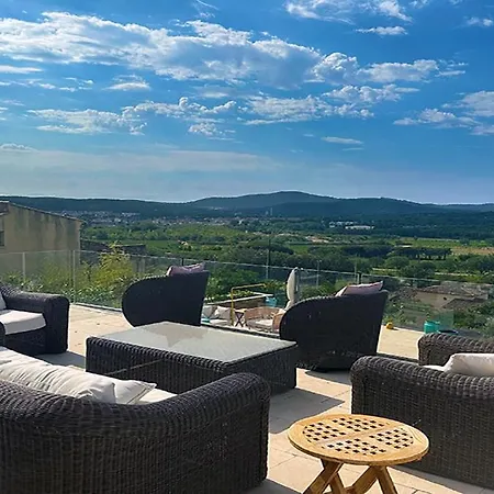 Luxury House, St Tropez 20mns! Stunning View, Serene & Private Villa